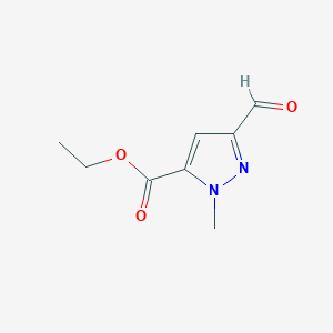 Ethyl 3-formyl-1-methyl-1H-pyrazole-5-carboxylate