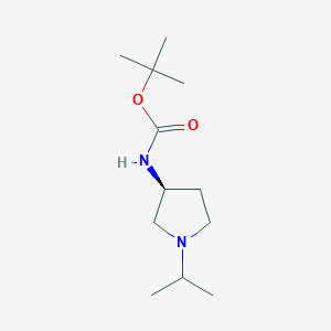 (S)-tert-Butyl 1-isopropylpyrrolidin-3-ylcarbamate