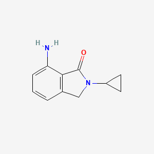 7-Amino-2-cyclopropylisoindolin-1-one