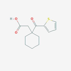 [1-(Thien-2-ylcarbonyl)cyclohexyl]acetic acid