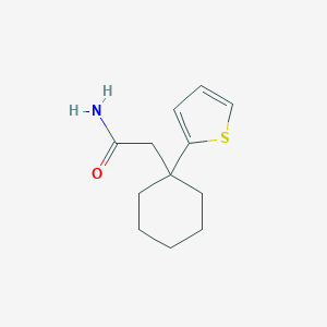 2-(1-Thien-2-ylcyclohexyl)acetamide