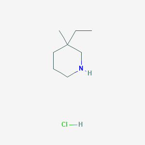 3-Ethyl-3-methylpiperidine hydrochloride