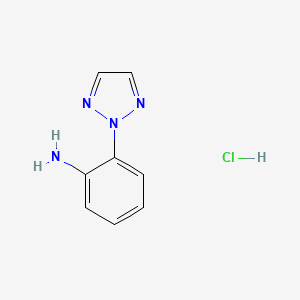 2-(2H-1,2,3-triazol-2-yl)aniline hydrochloride