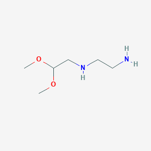 molecular formula C6H16N2O2 B2859868 N1-(2,2-二甲氧基乙基)乙烷-1,2-二胺 CAS No. 1343699-21-7