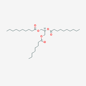 molecular formula C31H58O6 B2859928 Glyceryl 1-caprylate dicaprate CAS No. 82426-88-8