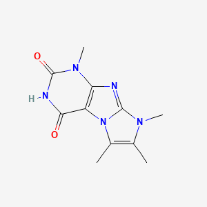 1,6,7,8-Tetramethyl-1,3,5-trihydro-4-imidazolino[1,2-h]purine-2,4-dione