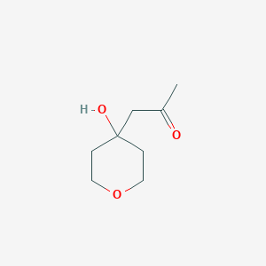 1-(4-Hydroxyoxan-4-yl)propan-2-one