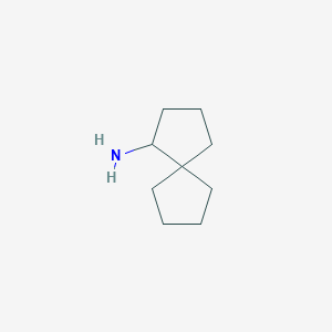 molecular formula C9H17N B2860059 螺[4.4]壬-1-胺 CAS No. 20440-71-5