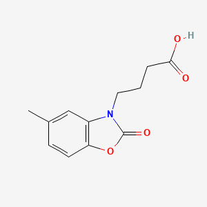 4-(5-Methyl-2-oxo-benzooxazol-3-yl)-butyric acid