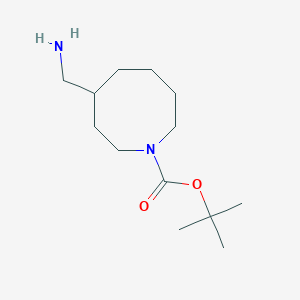 molecular formula C13H26N2O2 B2860096 叔丁基 4-(氨基甲基)氮杂环烷-1-羧酸酯 CAS No. 2580236-96-8