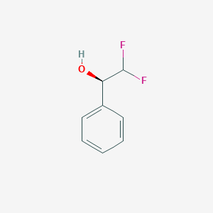molecular formula C8H8F2O B2860102 (R)-1-苯基-2,2-二氟乙醇 CAS No. 82255-42-3