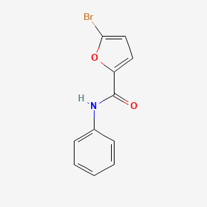 molecular formula C11H8BrNO2 B2860109 5-bromo-N-phenylfuran-2-carboxamide CAS No. 58217-60-0