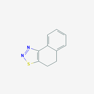 molecular formula C10H8N2S B286014 4,5-Dihydronaphtho[1,2-d][1,2,3]thiadiazole 