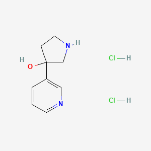 3-Pyridin-3-ylpyrrolidin-3-ol dihydrochloride