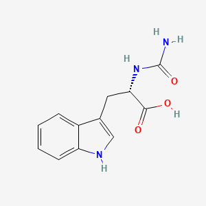 (2S)-2-(carbamoylamino)-3-(1H-indol-3-yl)propanoic acid