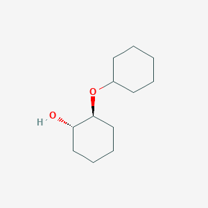 molecular formula C12H22O2 B2860460 (1S,2S)-2-(cyclohexyloxy)cyclohexan-1-ol CAS No. 1821815-54-6