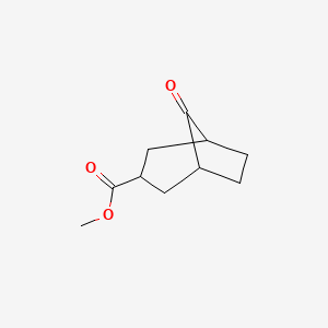 molecular formula C10H14O3 B2860573 8-氧代双环[3.2.1]辛烷-3-甲酸甲酯 CAS No. 1036897-65-0