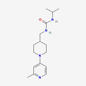 1-Isopropyl-3-((1-(2-methylpyridin-4-yl)piperidin-4-yl)methyl)urea