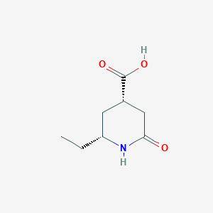 (2R,4S)-2-Ethyl-6-oxopiperidine-4-carboxylic acid