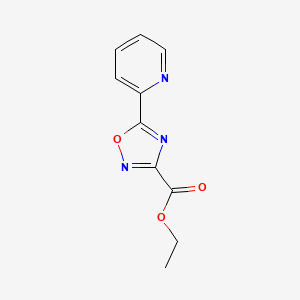 Ethyl 5-(pyridin-2-yl)-1,2,4-oxadiazole-3-carboxylate