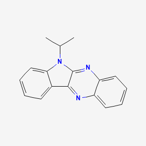 molecular formula C17H15N3 B2860664 6-Isopropyl-6H-indolo[2,3-b]quinoxaline CAS No. 327061-57-4