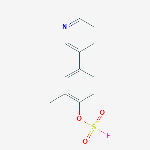 3-(4-Fluorosulfonyloxy-3-methylphenyl)pyridine
