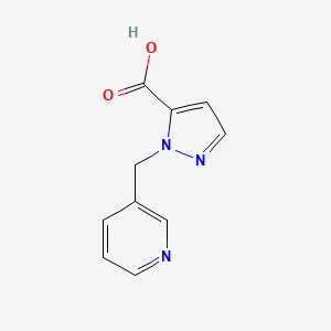 2-(3-Pyridylmethyl)pyrazole-3-carboxylic acid