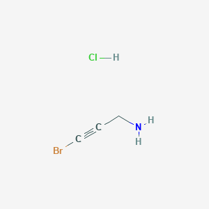 3-Bromoprop-2-yn-1-amine;hydrochloride