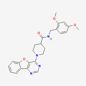 molecular formula C25H26N4O4 B2860788 N-(5-chloro-2-methoxyphenyl)-2-oxo-2-(1H-pyrrol-2-yl)acetamide CAS No. 1112292-66-6