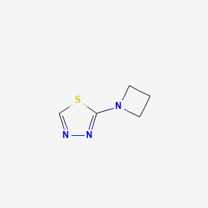 2-(Azetidin-1-yl)-1,3,4-thiadiazole