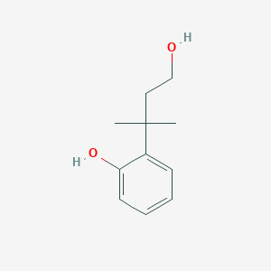 2-(4-Hydroxy-2-methylbutan-2-yl)phenol