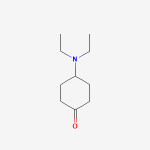 molecular formula C10H19NO B2860960 4-(Diethylamino)cyclohexanone CAS No. 104618-24-8