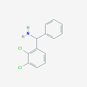 molecular formula C13H11Cl2N B2860966 (2,3-二氯苯基)(苯基)甲胺 CAS No. 286948-94-5