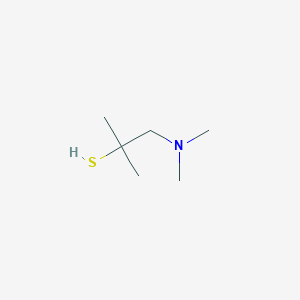 B028610 1-(Dimethylamino)-2-methylpropane-2-thiol CAS No. 100318-04-5