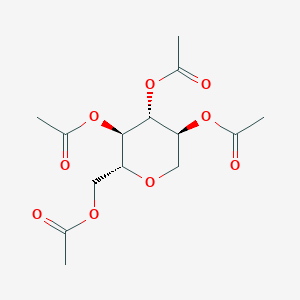 [(2R,3R,4R,5S)-3,4,5-triacetyloxyoxan-2-yl]methyl acetate