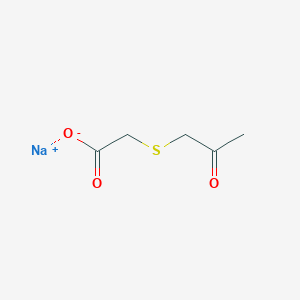 Sodium 2-[(2-oxopropyl)sulfanyl]acetate