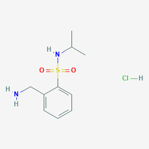 2-(Aminomethyl)-N-isopropylbenzenesulfonamide hydrochloride
