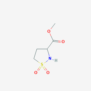 Methyl isothiazolidine-3-carboxylate 1,1-dioxide