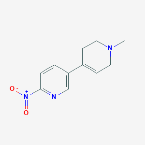 5-(1-Methyl-1,2,3,6-tetrahydropyridin-4-yl)-2-nitropyridine