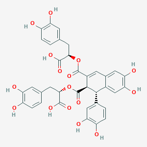 molecular formula C36H30O16 B2861139 (+)-Rabdosiin 