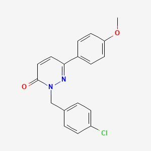 2-(4-chlorobenzyl)-6-(4-methoxyphenyl)pyridazin-3(2H)-one