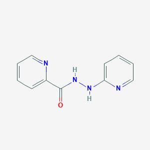 molecular formula C11H10N4O B2861262 N'-(pyridin-2-yl)pyridine-2-carbohydrazide CAS No. 53995-62-3