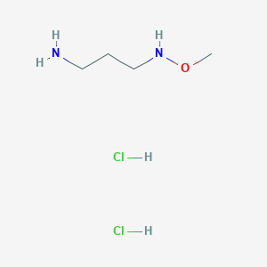 molecular formula C4H14Cl2N2O B2861307 (3-氨基丙基)(甲氧基)胺二盐酸盐 CAS No. 145494-52-6