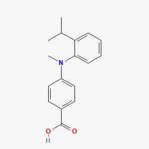 molecular formula C17H19NO2 B2861348 4-{Methyl[2-(propan-2-yl)phenyl]amino}benzoic acid CAS No. 1892428-69-1