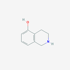 molecular formula C9H11NO B028614 1,2,3,4-四氢异喹啉-5-醇 CAS No. 102877-50-9