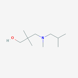 2,2-Dimethyl-3-[methyl(2-methylpropyl)amino]propan-1-ol