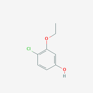 molecular formula C8H9ClO2 B2861549 4-Chloro-3-ethoxyphenol CAS No. 685535-21-1