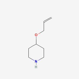 molecular formula C8H15NO B2861642 4-(Prop-2-en-1-yloxy)piperidine CAS No. 68848-53-3