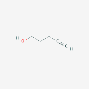 molecular formula C6H10O B2861734 2-甲基戊-4-炔-1-醇 CAS No. 58113-69-2