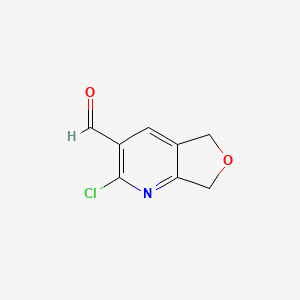 2-Chloro-5,7-dihydrofuro[3,4-b]pyridine-3-carbaldehyde